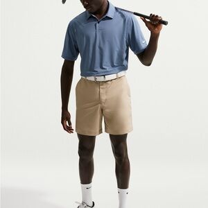 Nike Men's Khaki Shorts - Light Tan